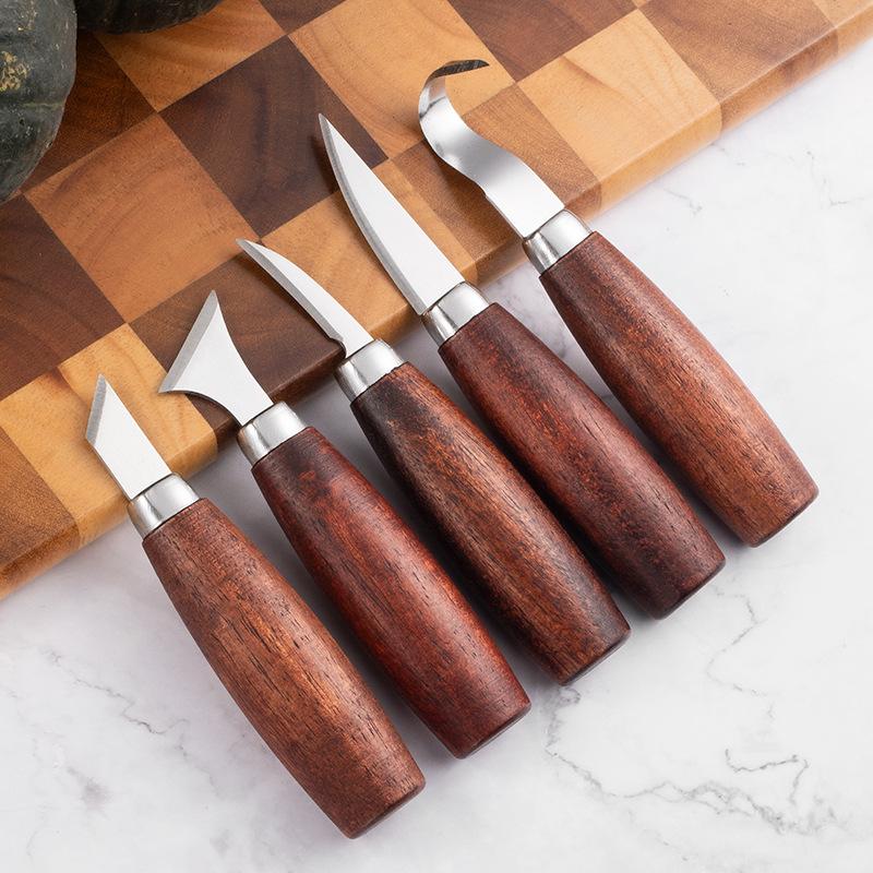 Chisel Set Wood - Ensemble de 5 ciseaux à bois