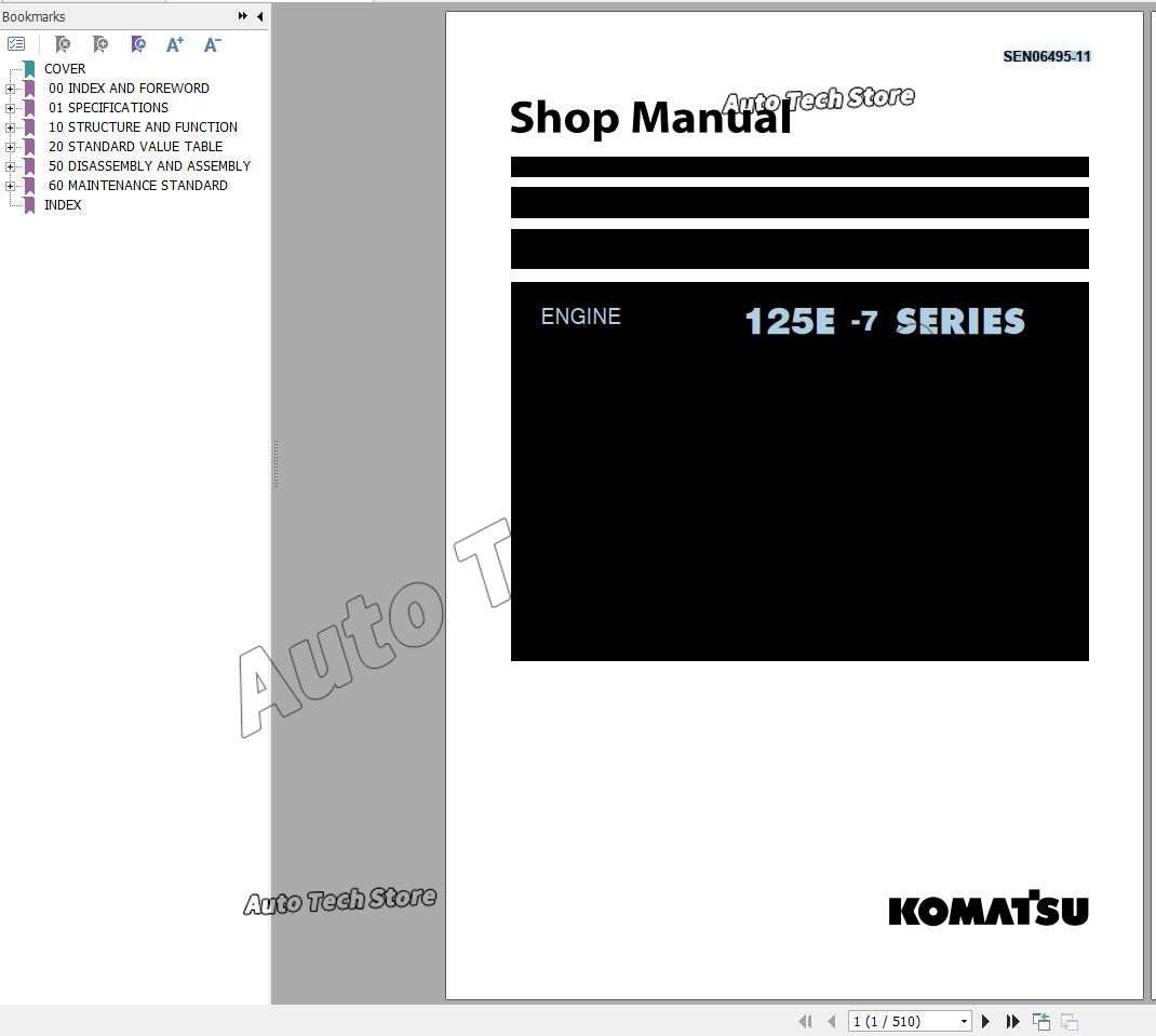 Tools In Workshop Pdf - Pour Komatsu Diesel Engine Shop manuel