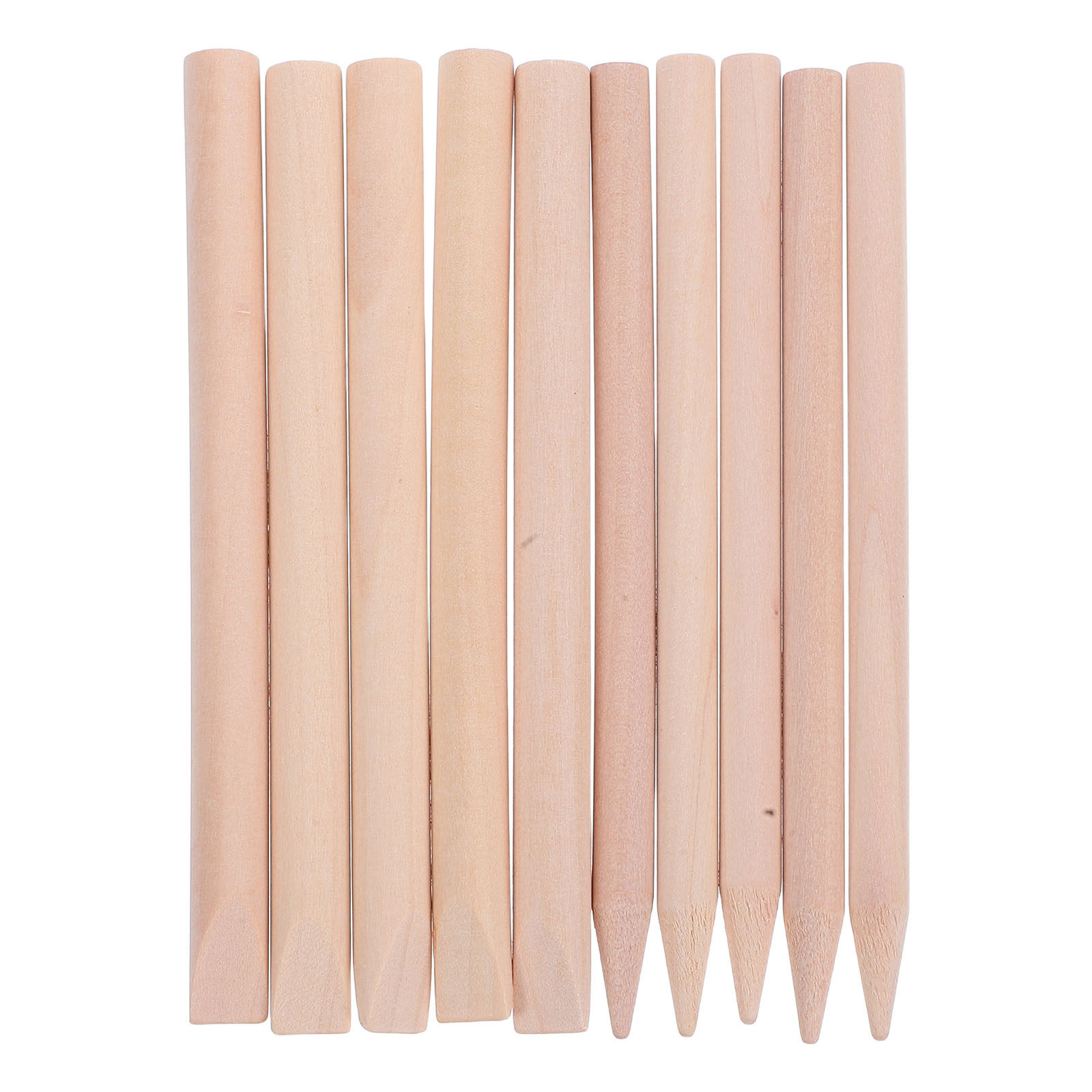 Chisel Set Wood - Ensemble de 10 outils d'excavation pour