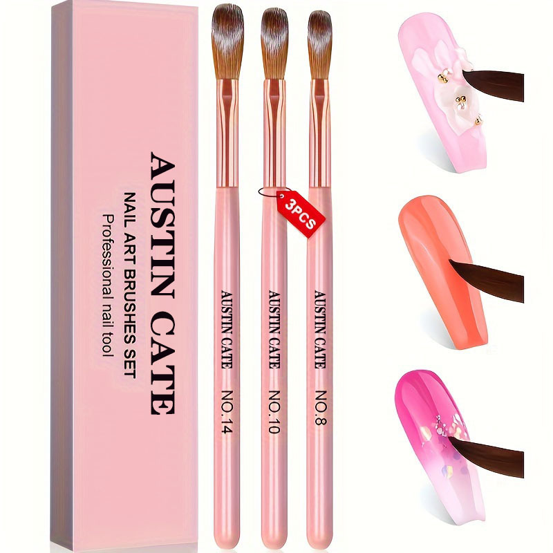Chisel Set Wood - Kolinsky – ensemble de pinceaux à