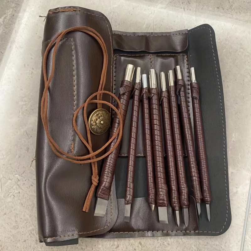 Chisel Set Wood - ‌ Ensemble de ciseaux de sculpture