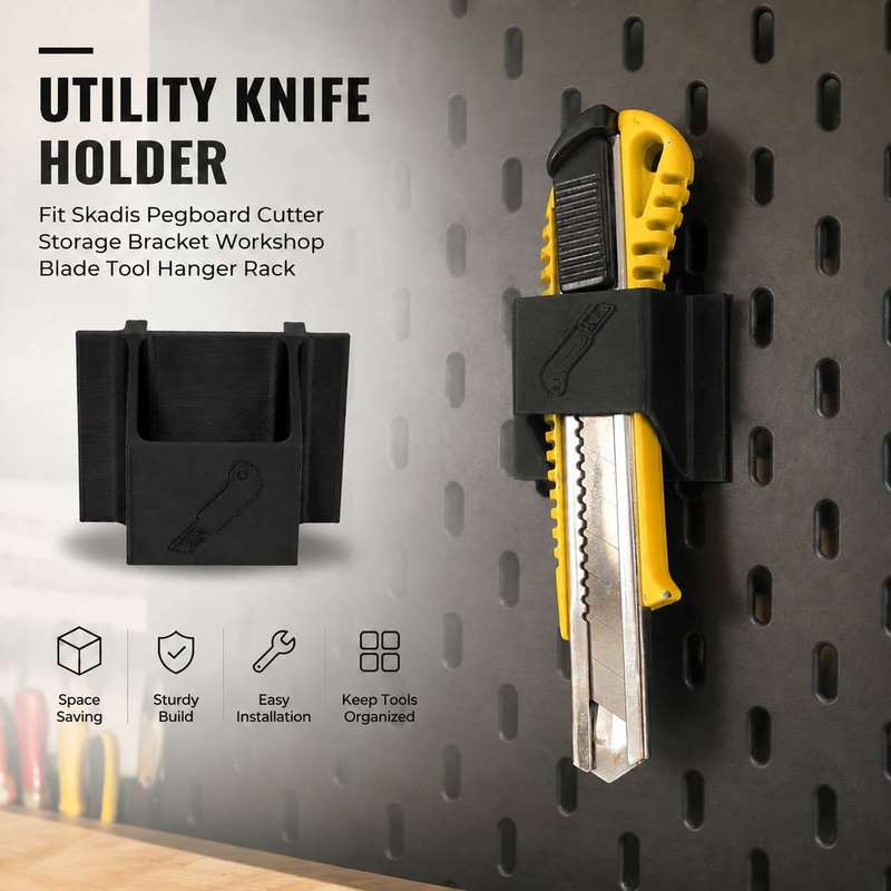 Workshop Tools.Hanging Board - Support de fixation pour couteau de