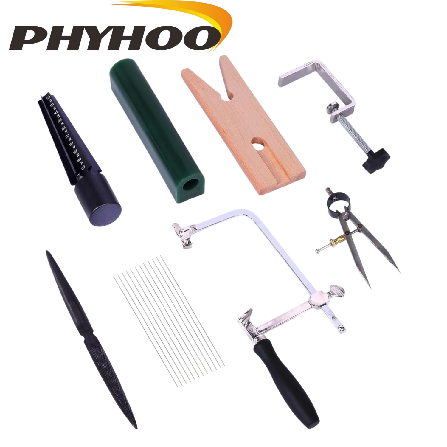 Chisel Set Wood - PHYHOO Kit complet de fabrication d'anneaux