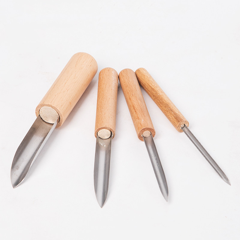 Outil de poterie perforateur 4 - Chisel Set Wood avis et prix
