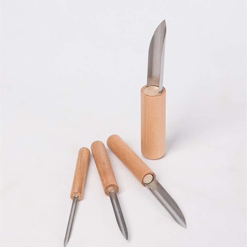 Outil de poterie perforateur 4 - Chisel Set Wood avis et prix