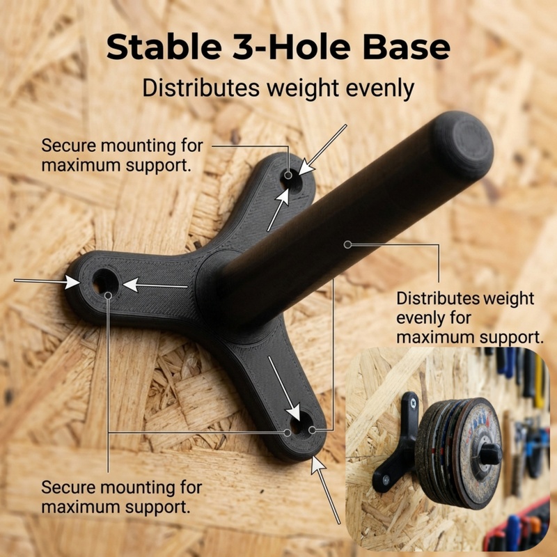 Support mural pour meuleuse d' - Workshop Tools Holder avis et prix