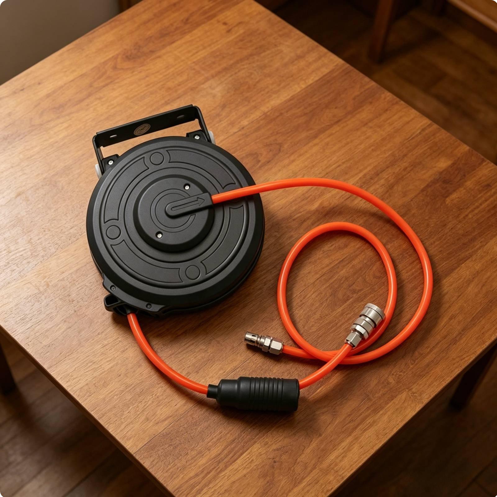 Enrouleur de tuyau pneumatique - Workshop Tools Storage avis et prix