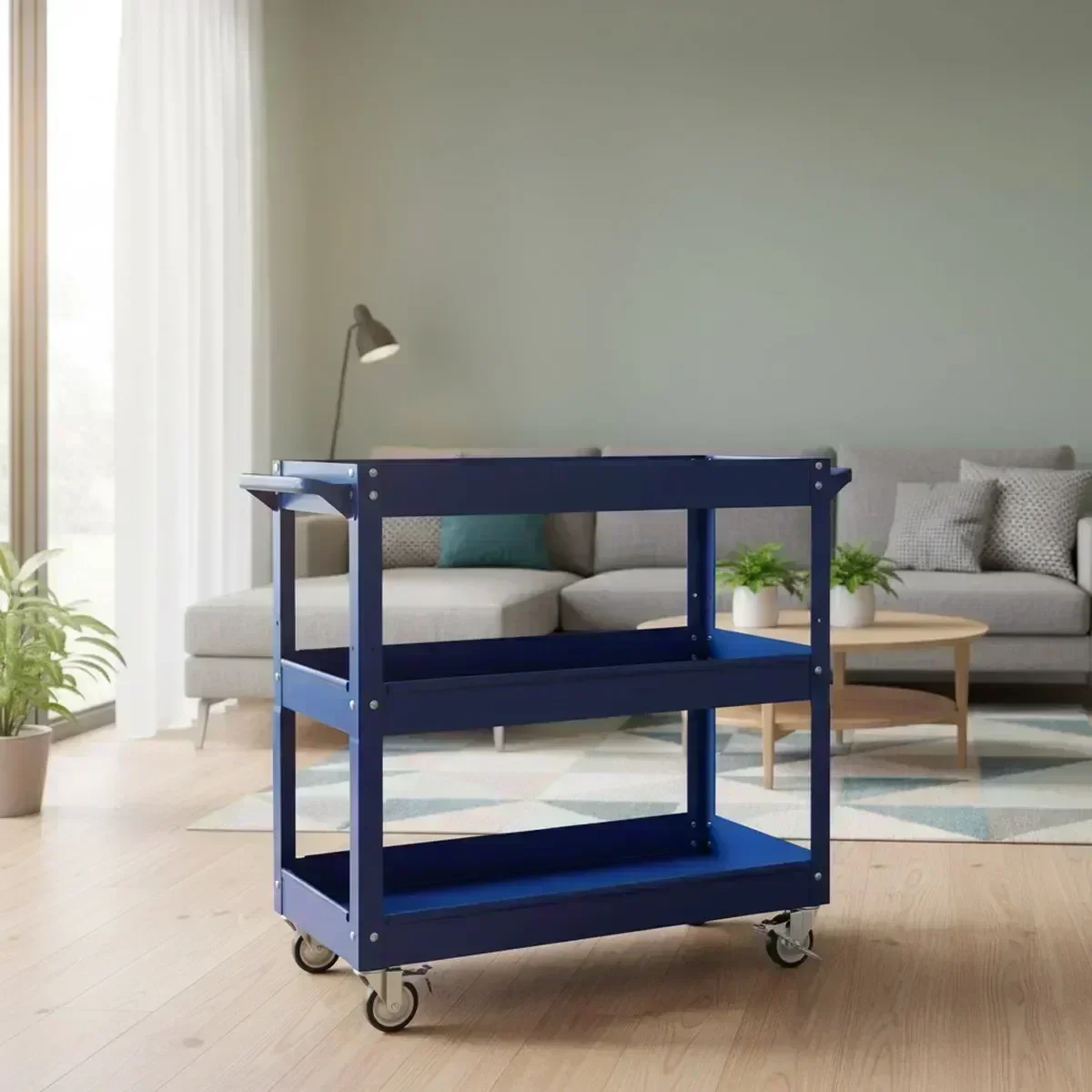 Chariot à outils à 3 étagères, - Workshop Tools Storage avis et prix