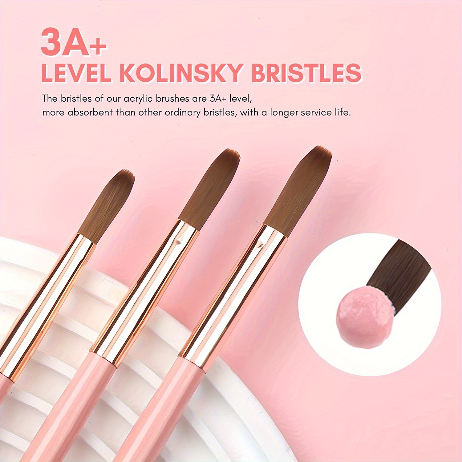 Kolinsky – ensemble de pinceau - Chisel Set Wood avis et prix