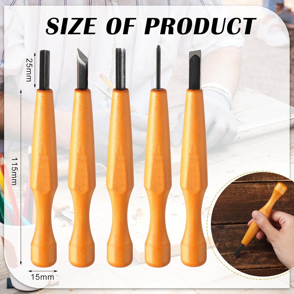 Ensemble d'outils de sculpture - Chisel Set Wood avis et prix