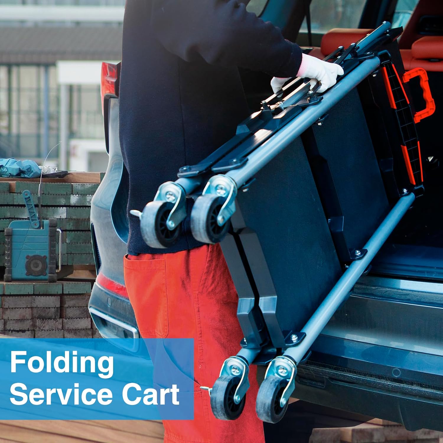 Chariot de service pliable à 3 - Workshop Tools Storage avis et prix
